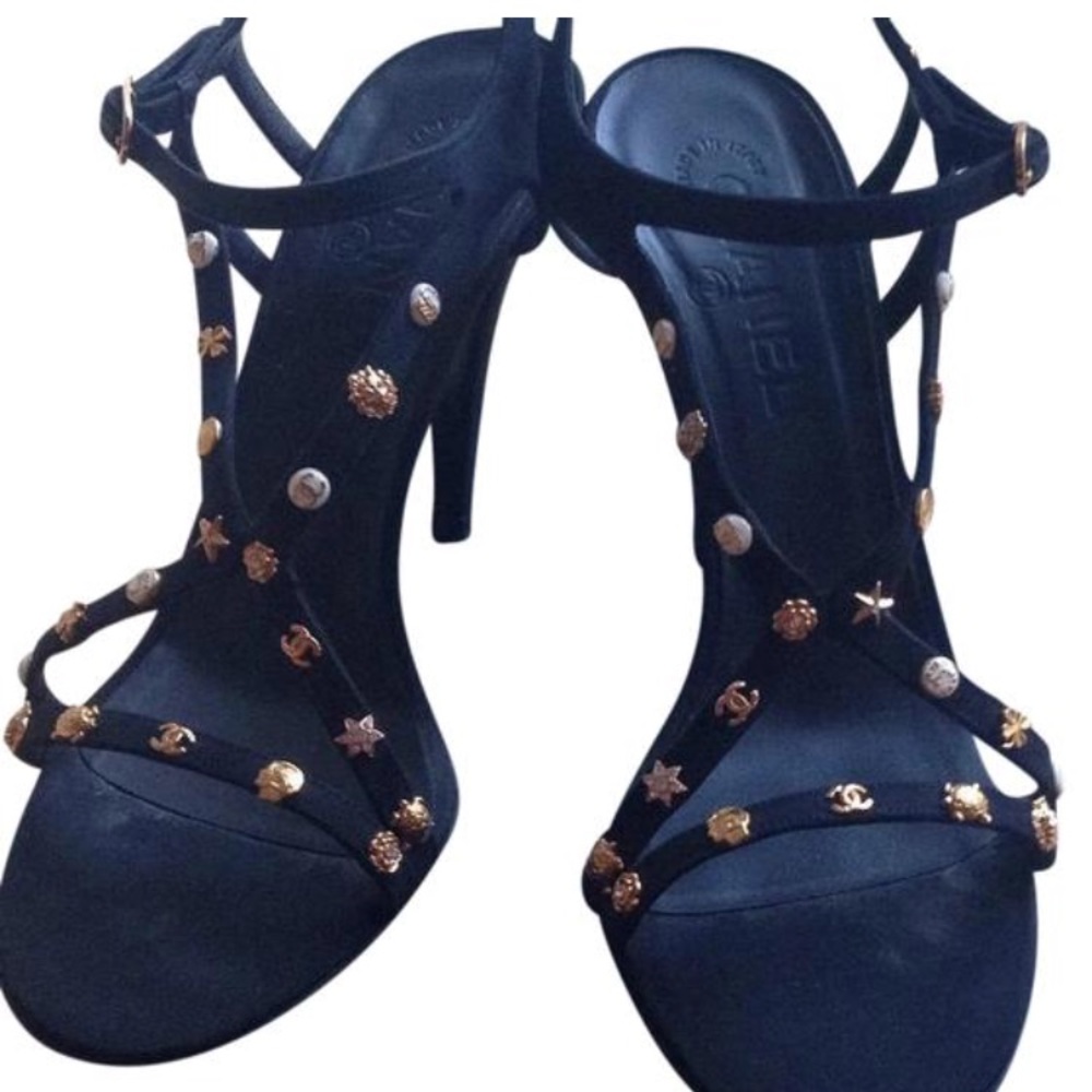 RARE Chanel high heel sandals